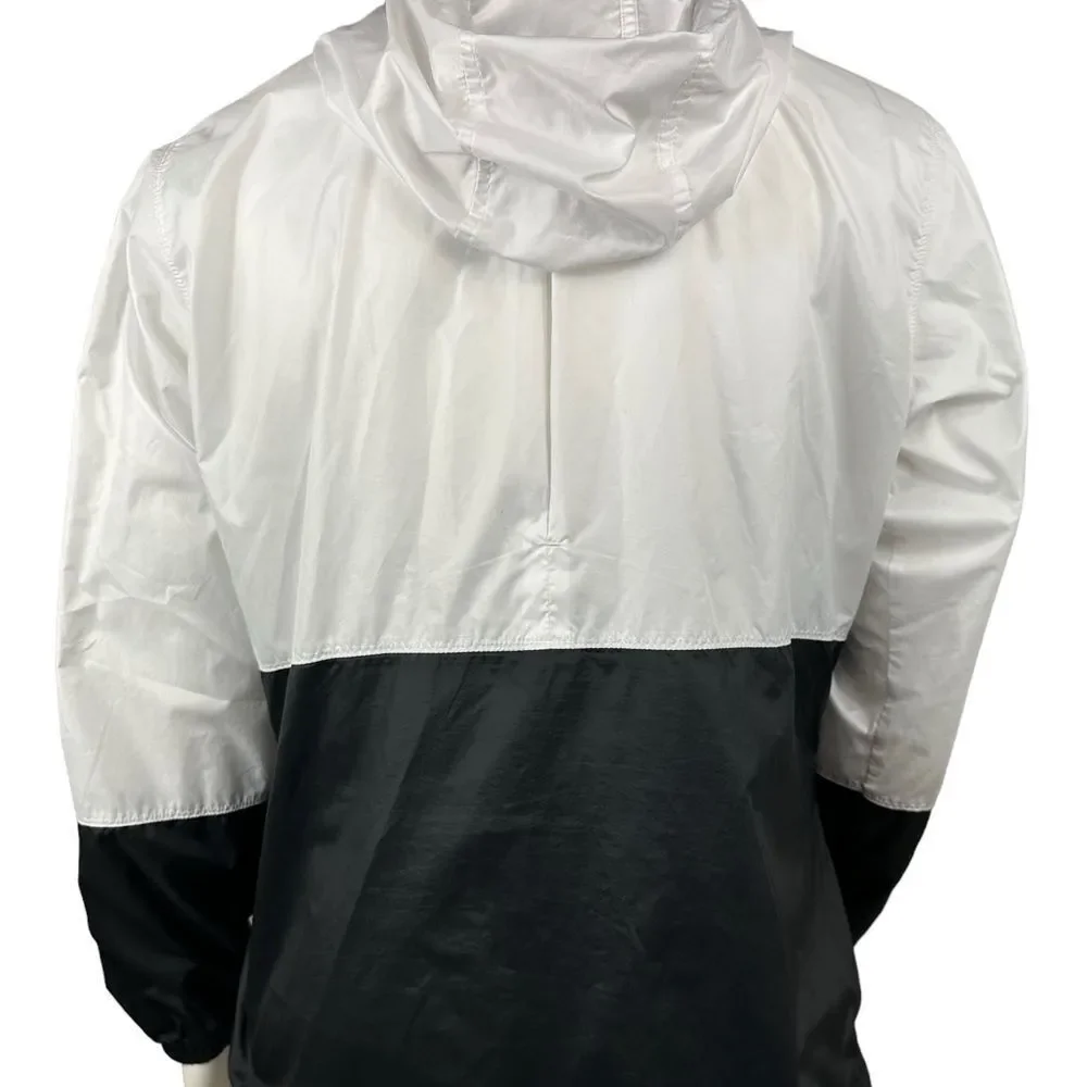 Columbia black and white zip front wind breaker jacket size XL - Picture 3 of 9